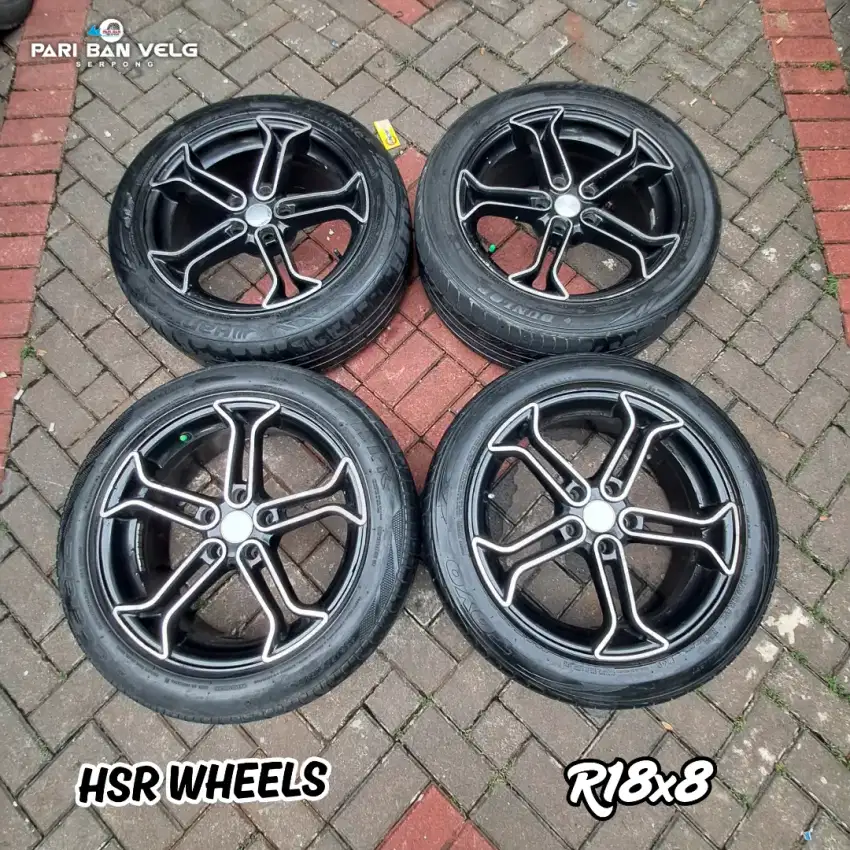 HSR Numeric Ring 18x8 pcd. 5x114,3 ET 38 Ban 235 50