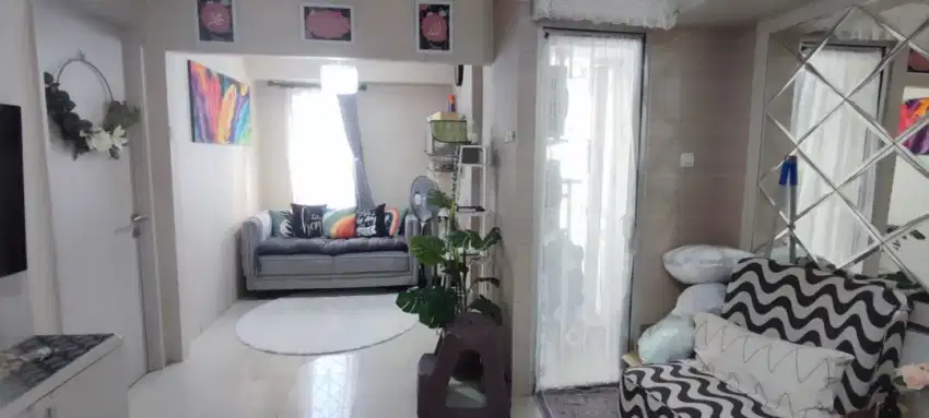 Dijual Murah Type 3BR Modif 2BR Furnished Mewah Apt Bassura City