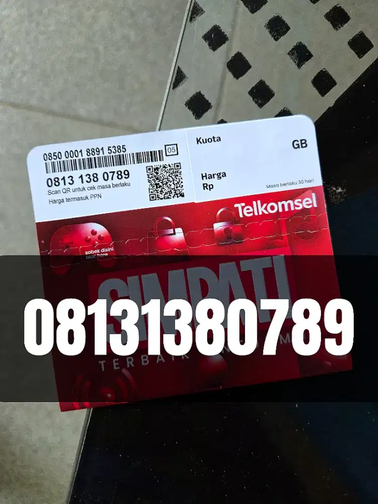 Nomor Cantik Telkomsel simPATI 11 Digit Super Rapi