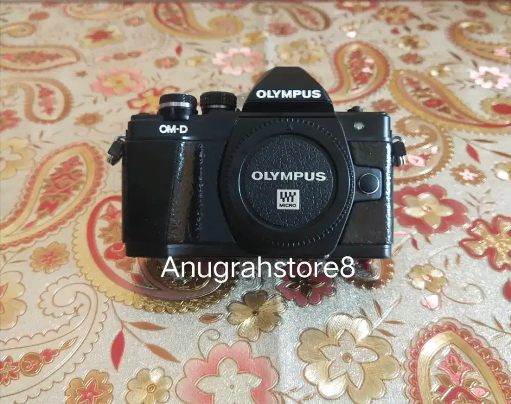 Camera Olympus OMD M10 Mark2 black with Lensa 1442R