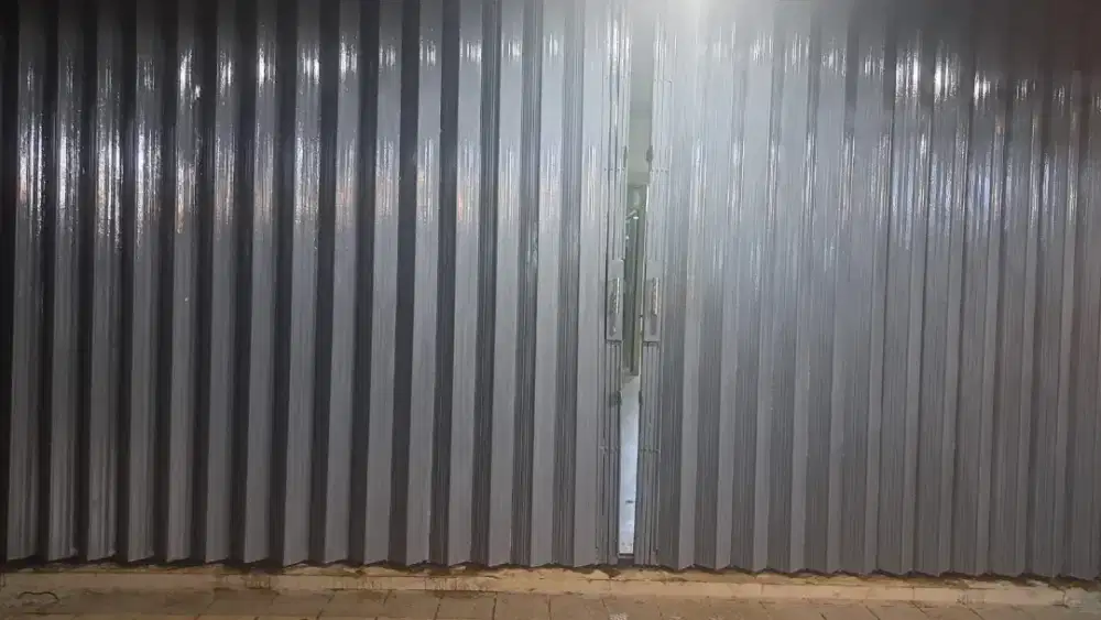 terima pasang baru/perbaikan folding gate murah sejabodetabek