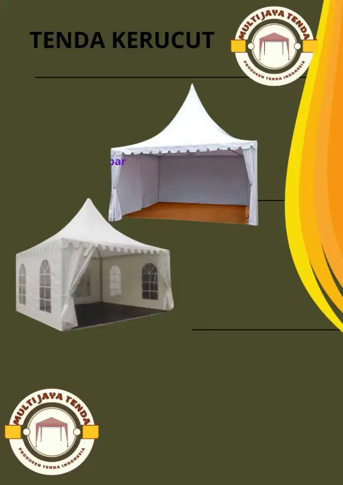 Tenda sarnafil ukuran 3x3