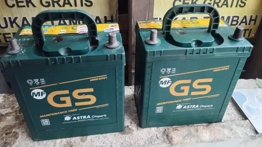 Accu aki bekas kering ayla sigra brio datsun mobilio ns40ZL GS astra
