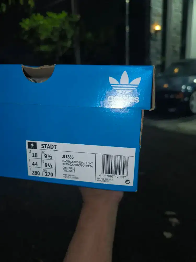 BNWB Adidas stadt original samba Gazelle bermuda