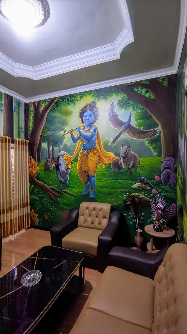 Lukis dinding  semarang