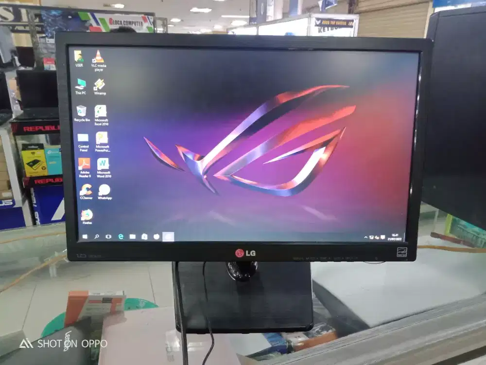 JUAL LED MONITOR LG 19INCH FOR KOMPUTER PC ATO CCTV
MINAT HUB