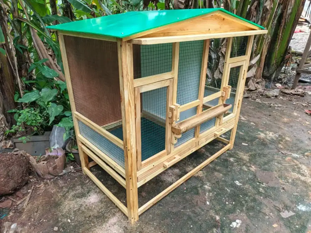 Kandang Ayam 2 Pintu