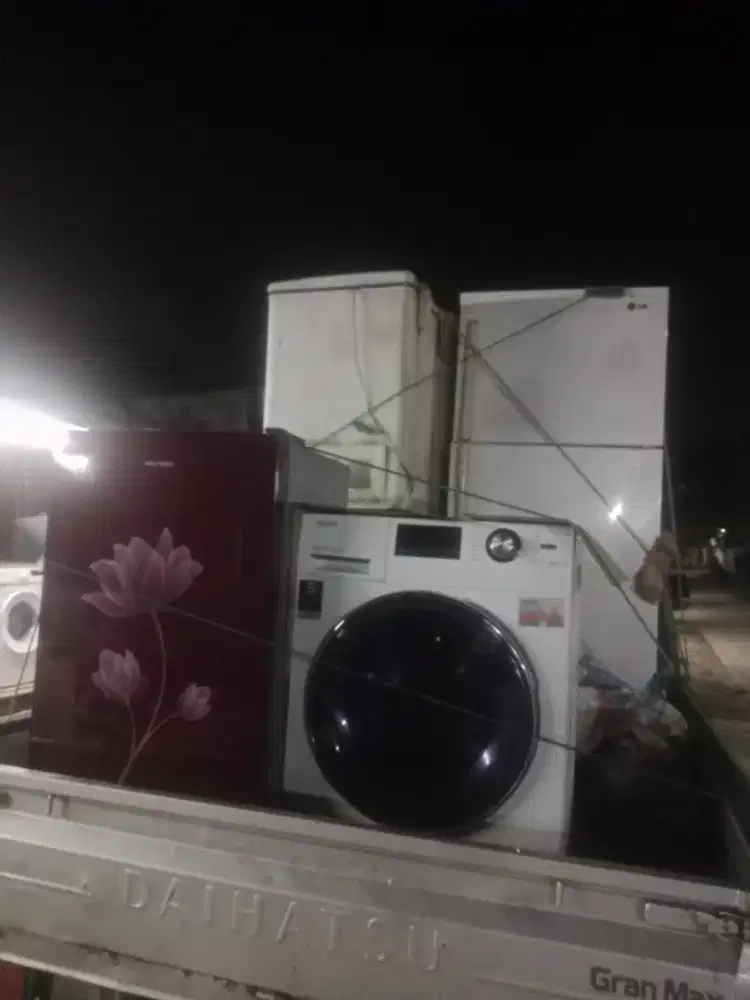 Ac, kulkas, besi, rosok