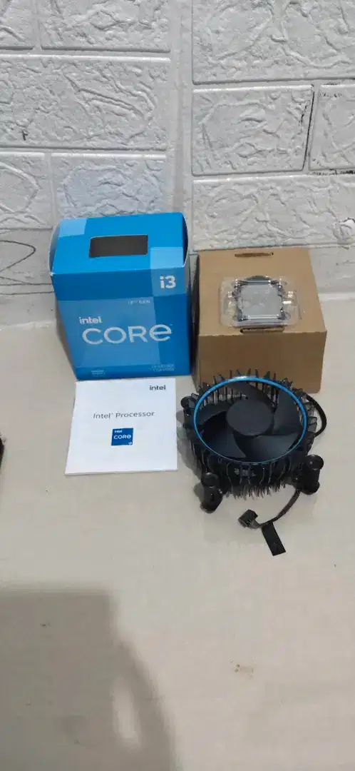 Intel core i3 12100f Lengkap