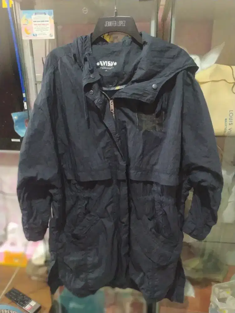 Jaket parka parasut Evisu Raw& Vintage