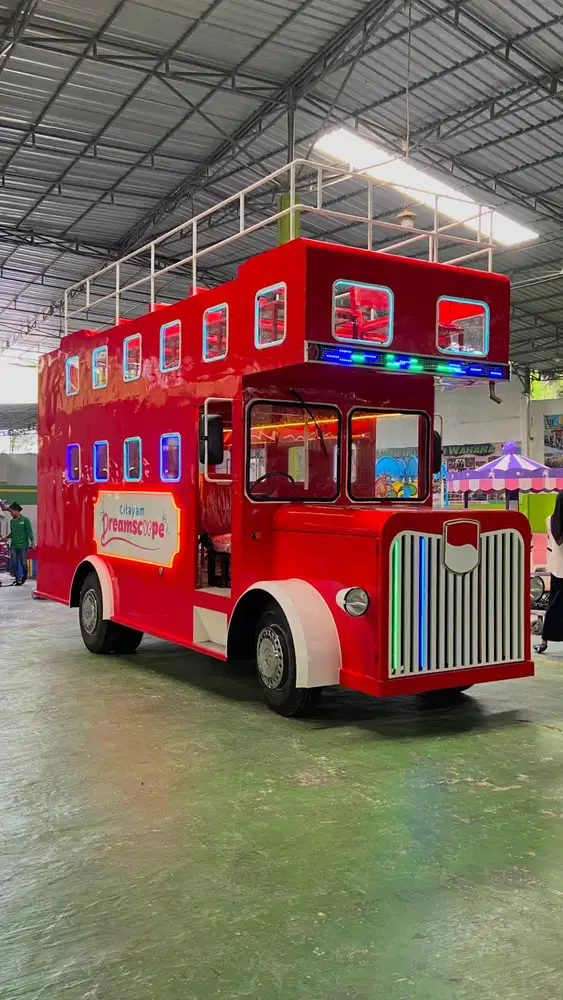 odong odong karoseri mobil kereta mini wisata panther 2.3 L300 solar