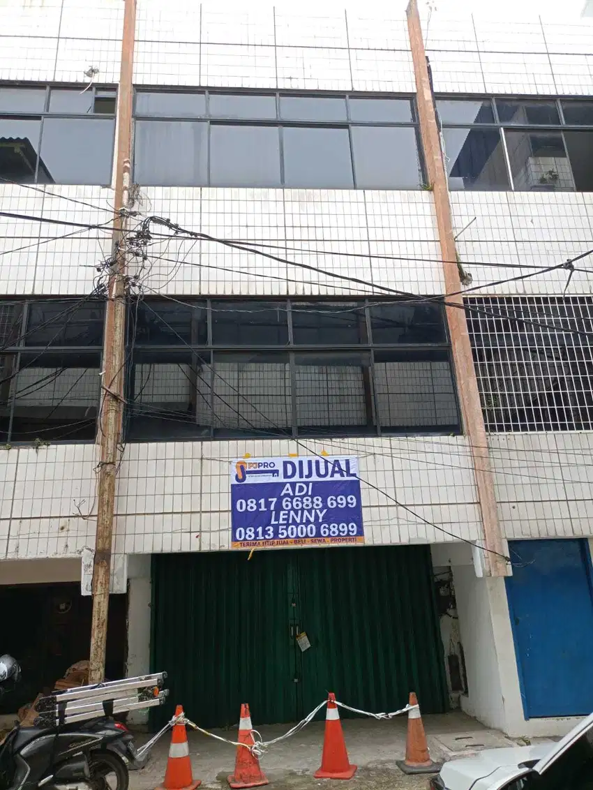 Dijual Ruko Murah di Jln Re Martadinata Ancol, Jakarta Utara