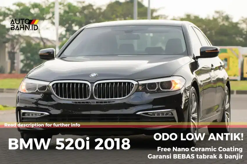 TERUMURAH DI PASARAN! BMW 520i Luxury 2018 (G30)