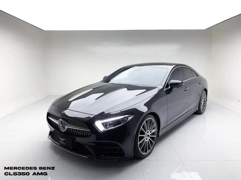 MERCEDES BENZ CLS350 AMG 2020 DARK GREY ON BLACK