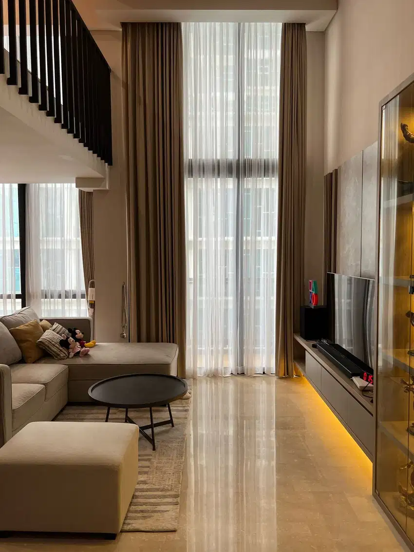 DIJUAL CEPAT APARTEMEN MEZZANINE FULLY FURNISHED YUKATA ALAM SUTERA