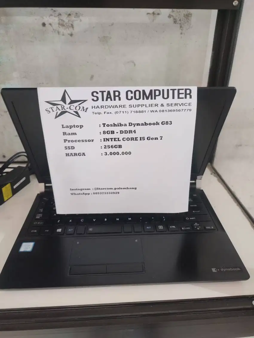 Laptop Toshiba Dynabook G83