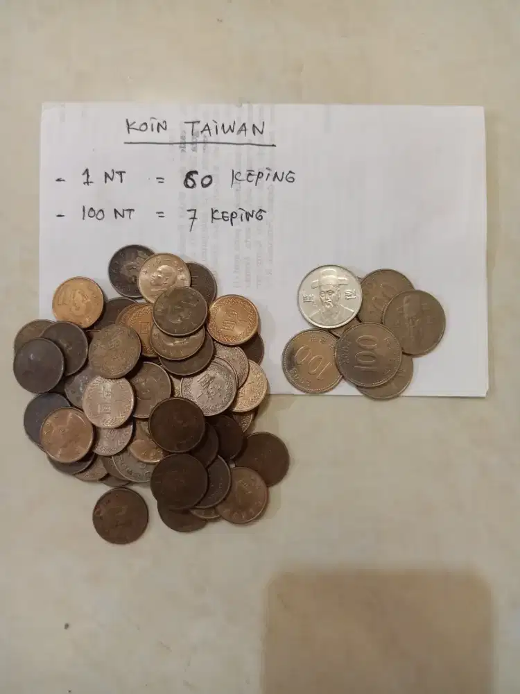Koleksi Koin Taiwan