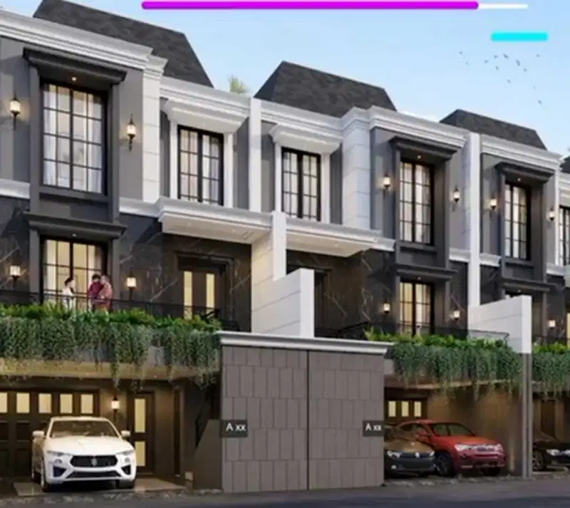 Rumah mewah Clasik 3M di Bambu apus jakarta timur