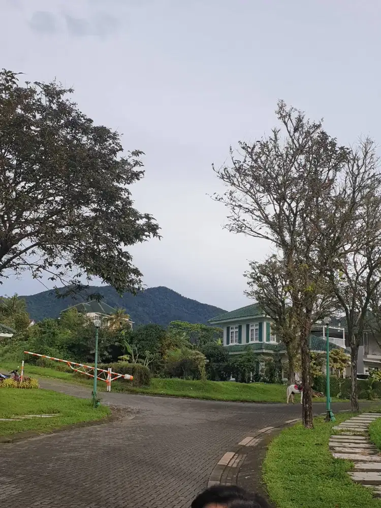 Villa Cantik di Puncak Resort Complex Cipanas - View Gunung