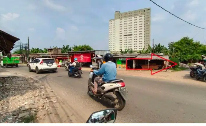 Dijual Tanah Strategis dekat BSD samping apartemen.