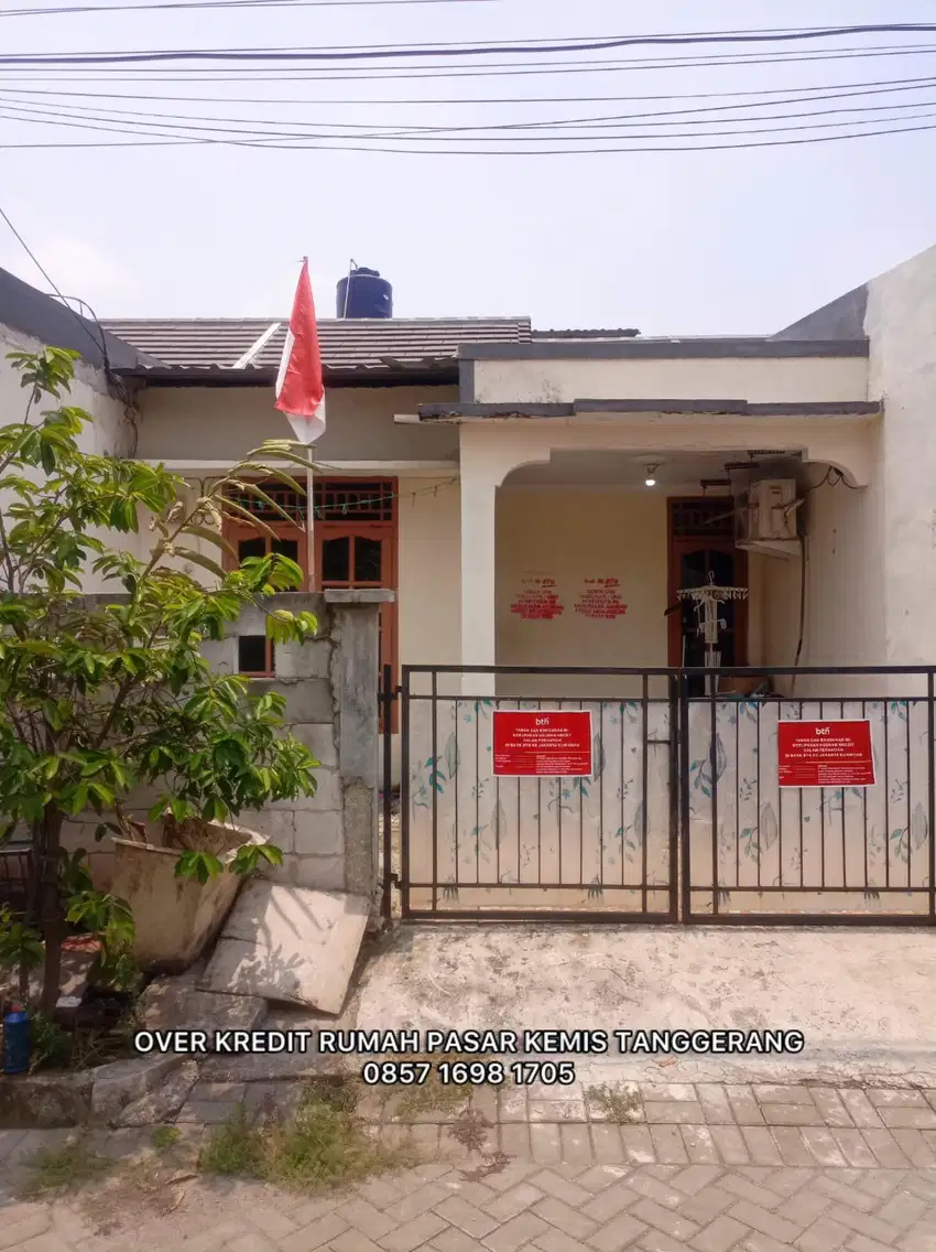 Rumah Seccond Cash bisa Take Over di Pasar Kemis Permata Tanggerang