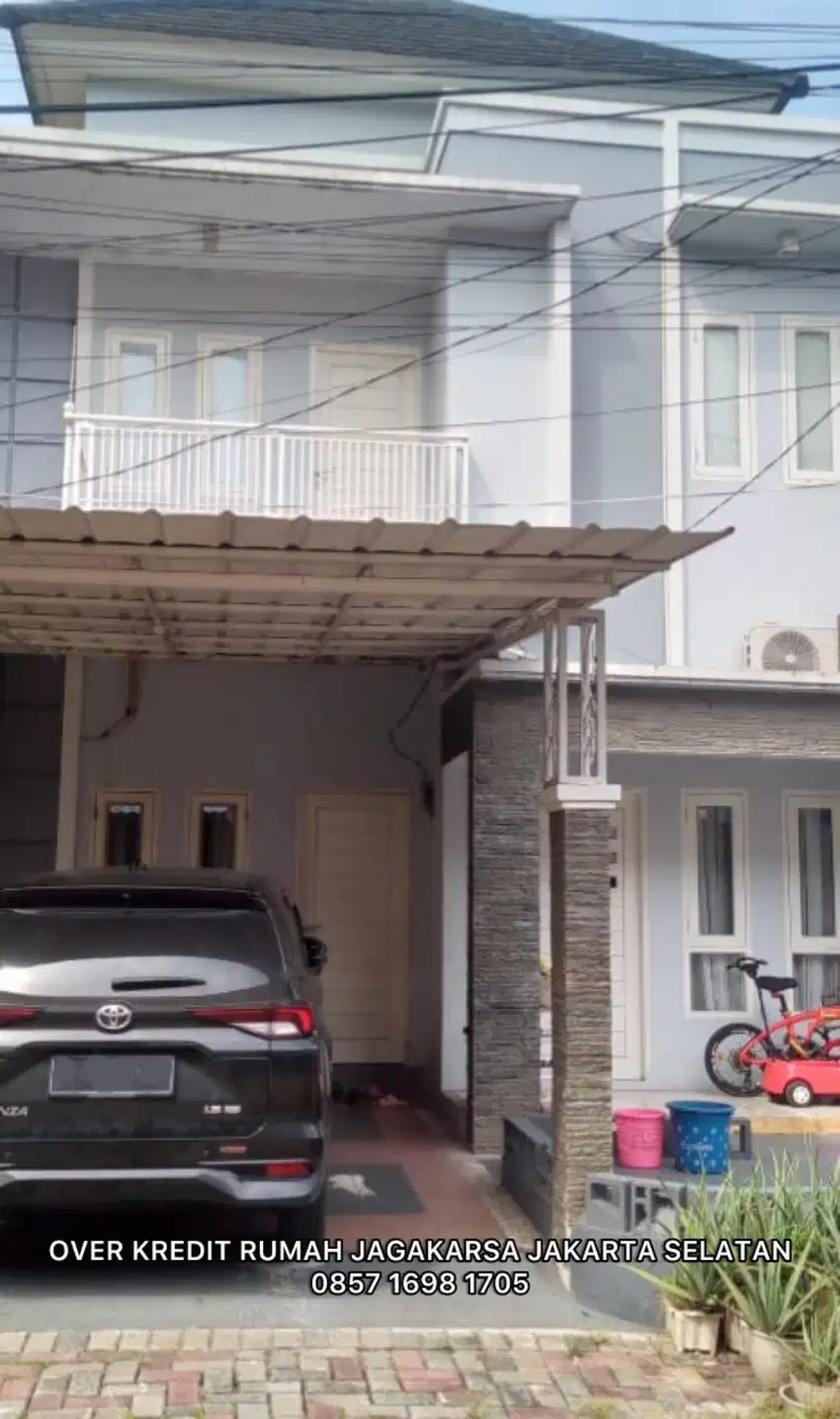 Rumah Seccond Cash bisa Take Over di Jagakarsa Jaksel Gandaria Asri