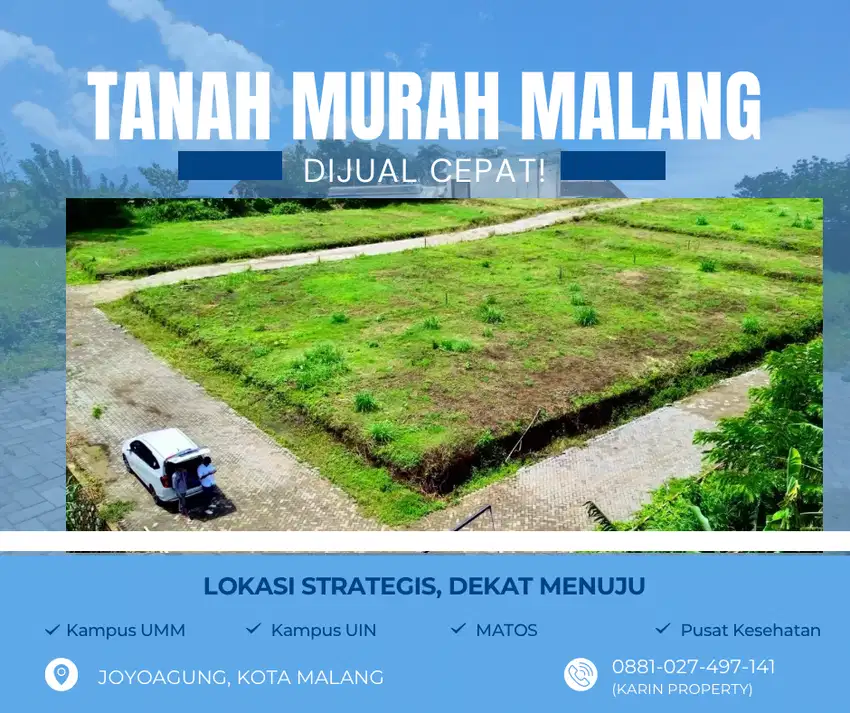 TANAH KAVLING BESTSELLER KOTA MALANG