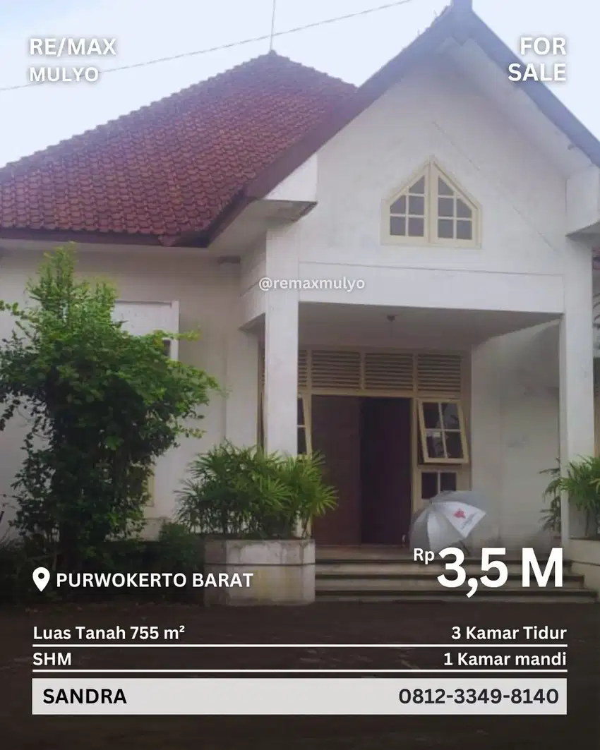 Di jual Rumah di Pusat Kota dekat Pusat Perbelanjaan
