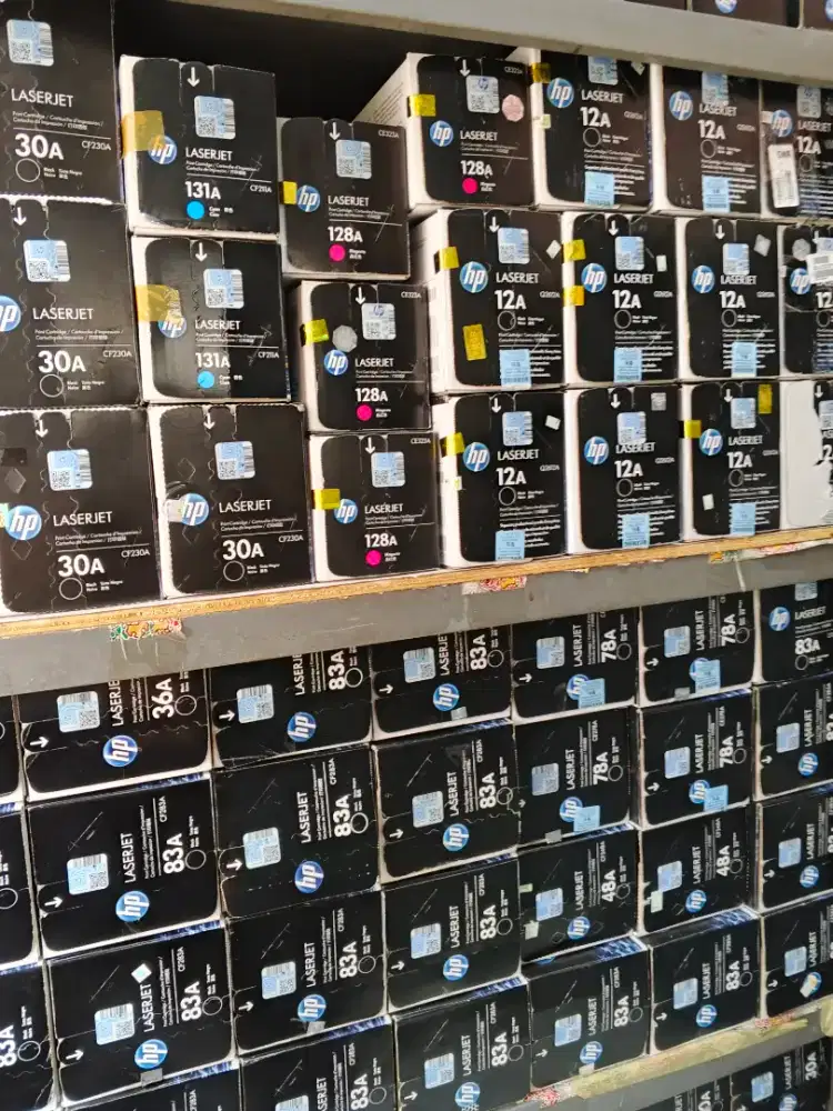 MENAMPUNG TINTA PRINTER TONER LASERJET BARU DAN BEKAS