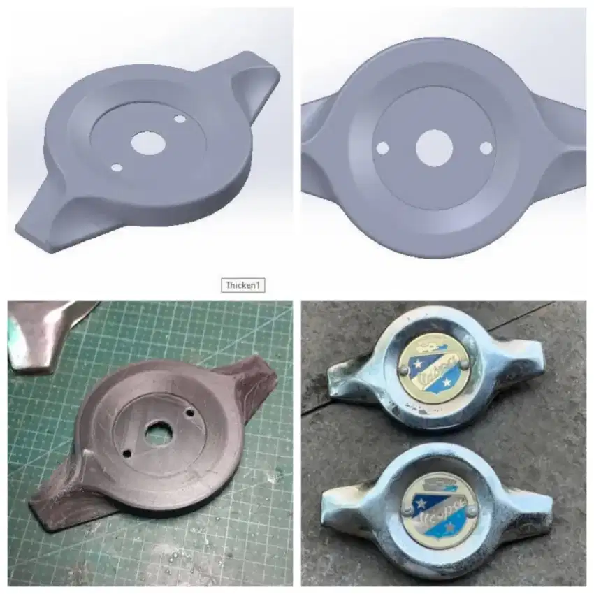 Menerima jasa 3D modeling Stl / Cad & 3D Printing