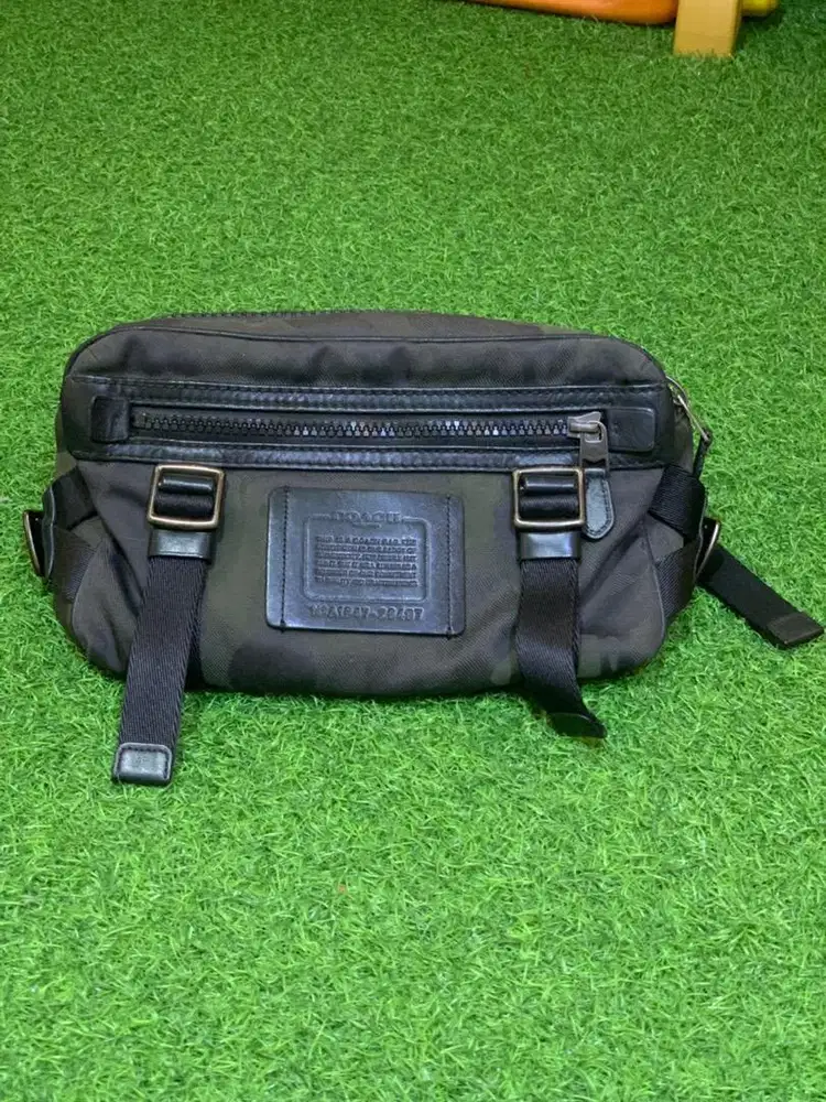 Coach waist Bag Canvas Camo