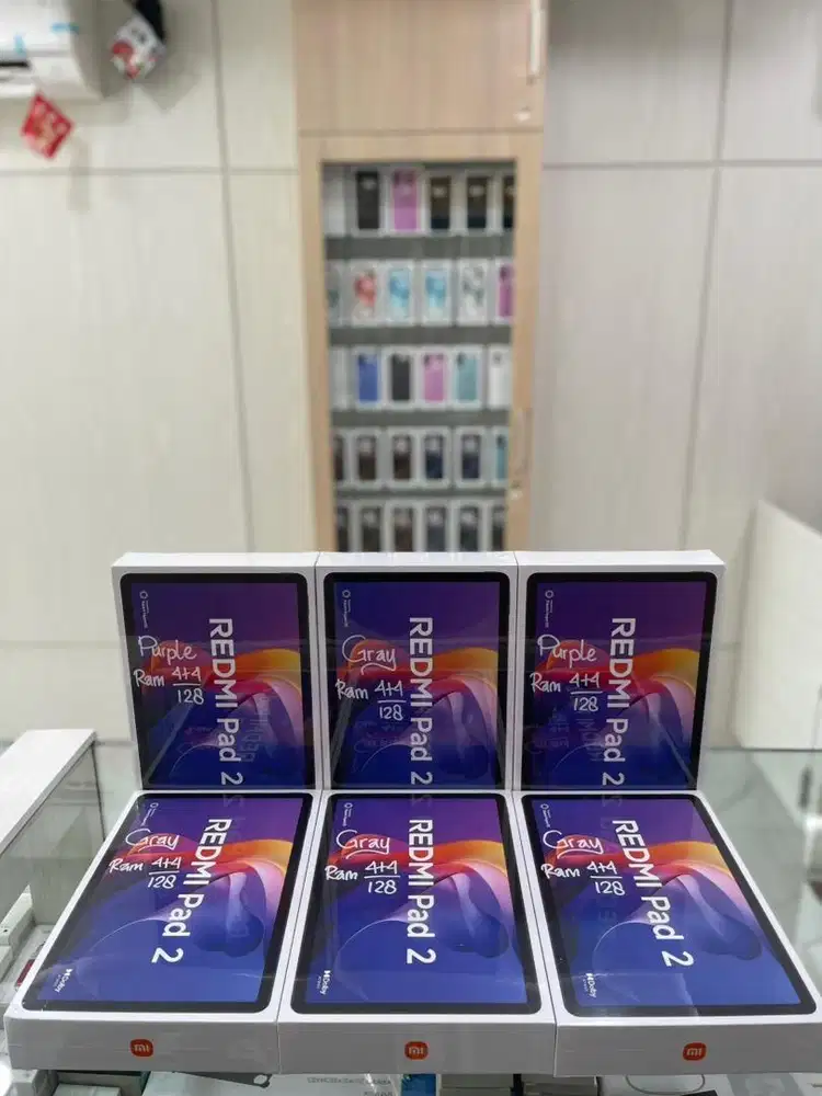 Baru..Xiaomi Redmi Pad 2 Wifi 4+4/128 Grs Resmi (Grey,Purple,Green)