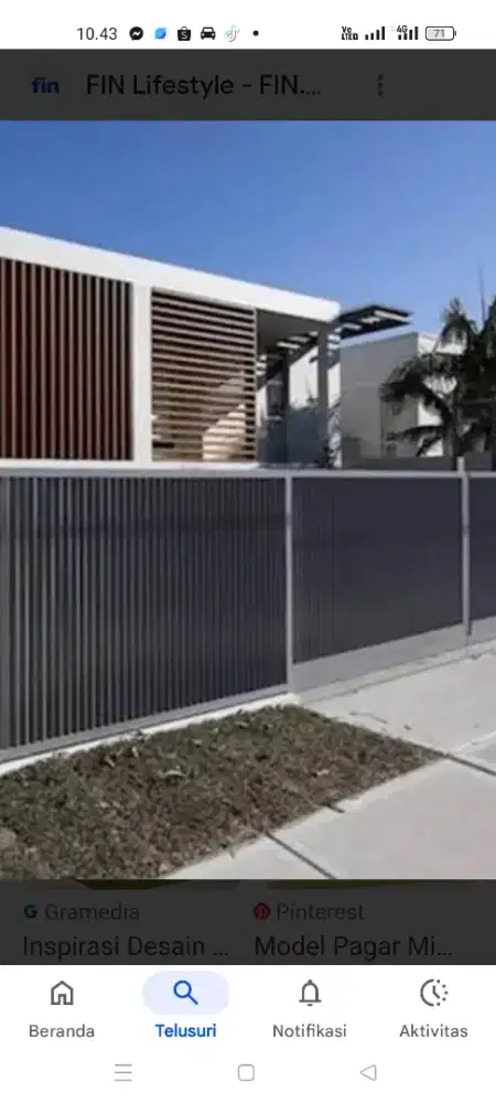 TERIMA Bikin Canopy/ Pagar/ Baja Ringan