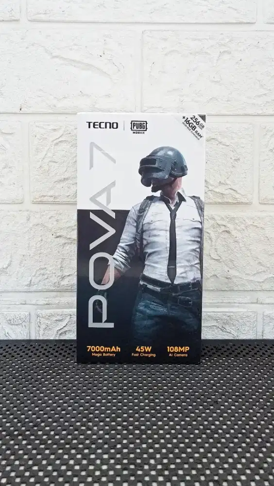 TECNO POVA 7 RAM 8+8/256 BARU||SEGEL/GARANSI RESMI.