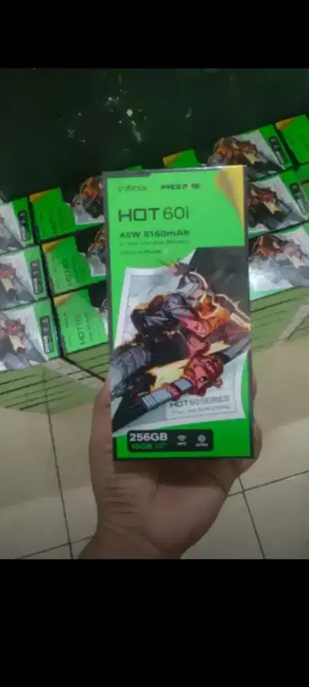 INFINIX HOT 60i RAM 12GB/128GB NFC KAS & KREDIT BARU GARANSI RESMI