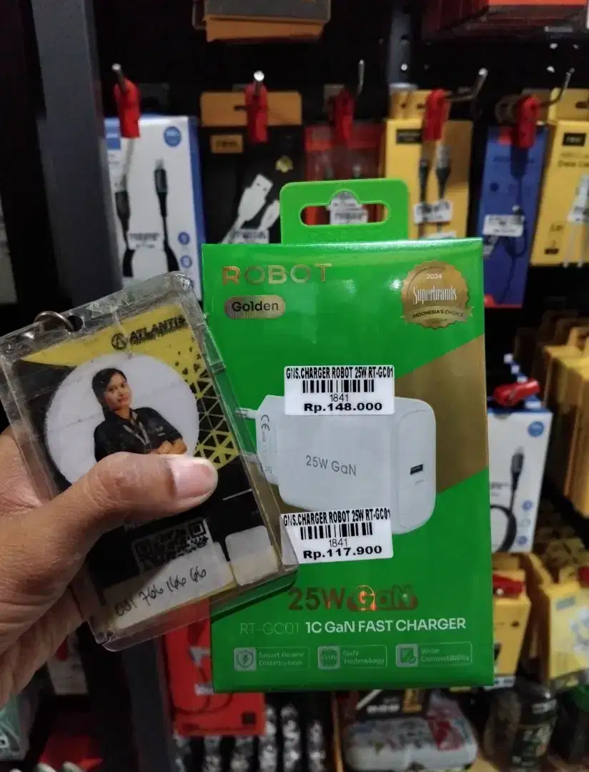 CHARGER ROBOT 25W RT-GC01 ATLANTIS DAHSYAT