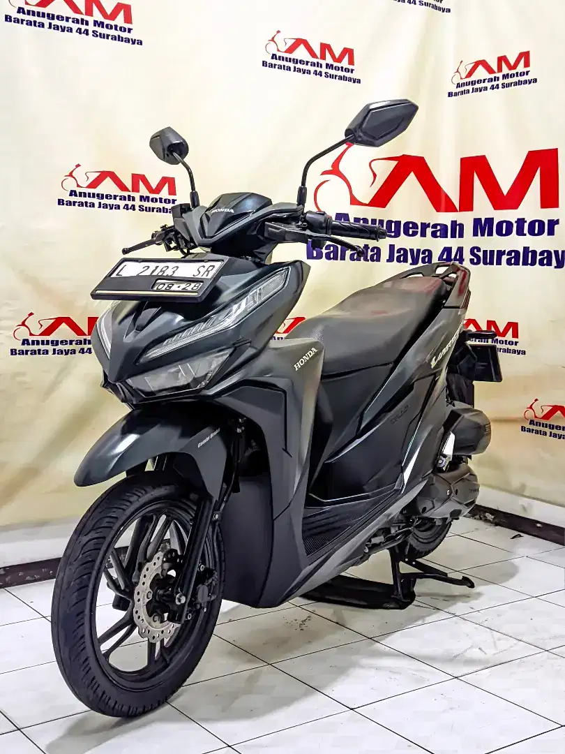 Honda Vario 150 keyless Tahun 2018 warna hitam doff