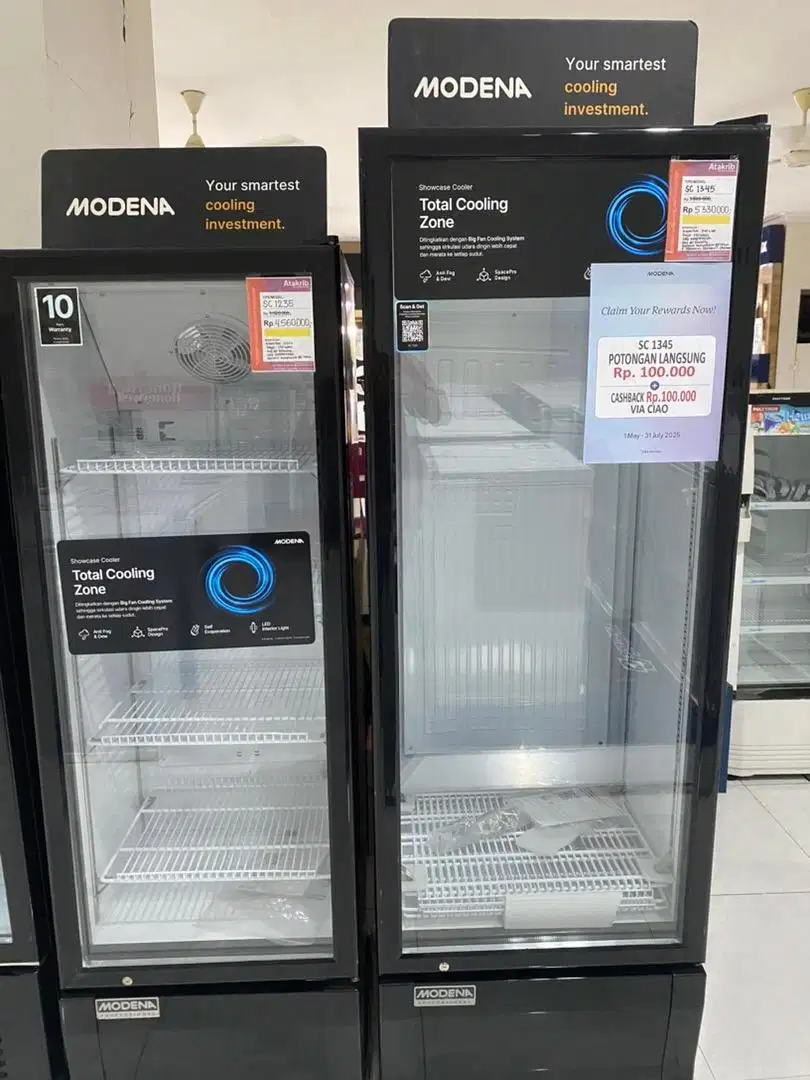 Modena Showcase Cooler