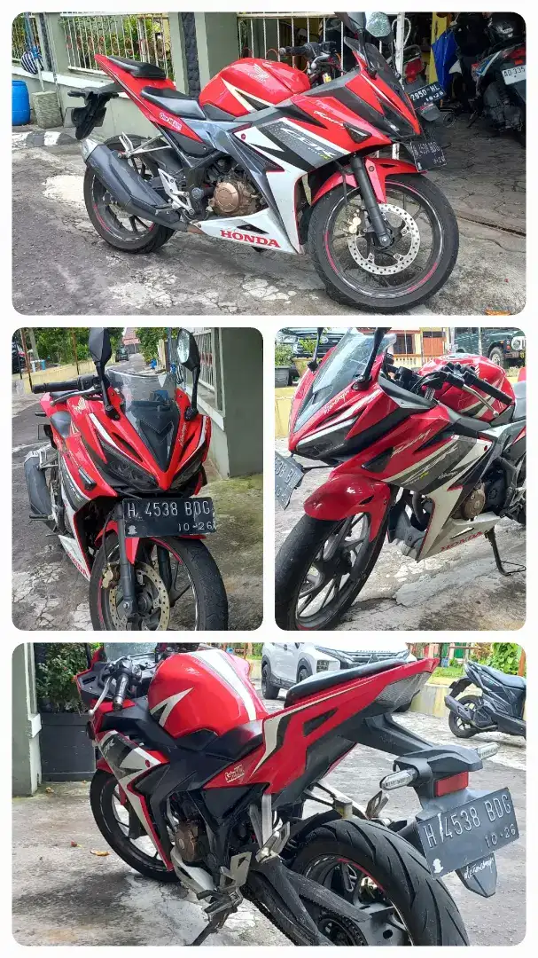 Dijual Honda cbr 150r warna merah