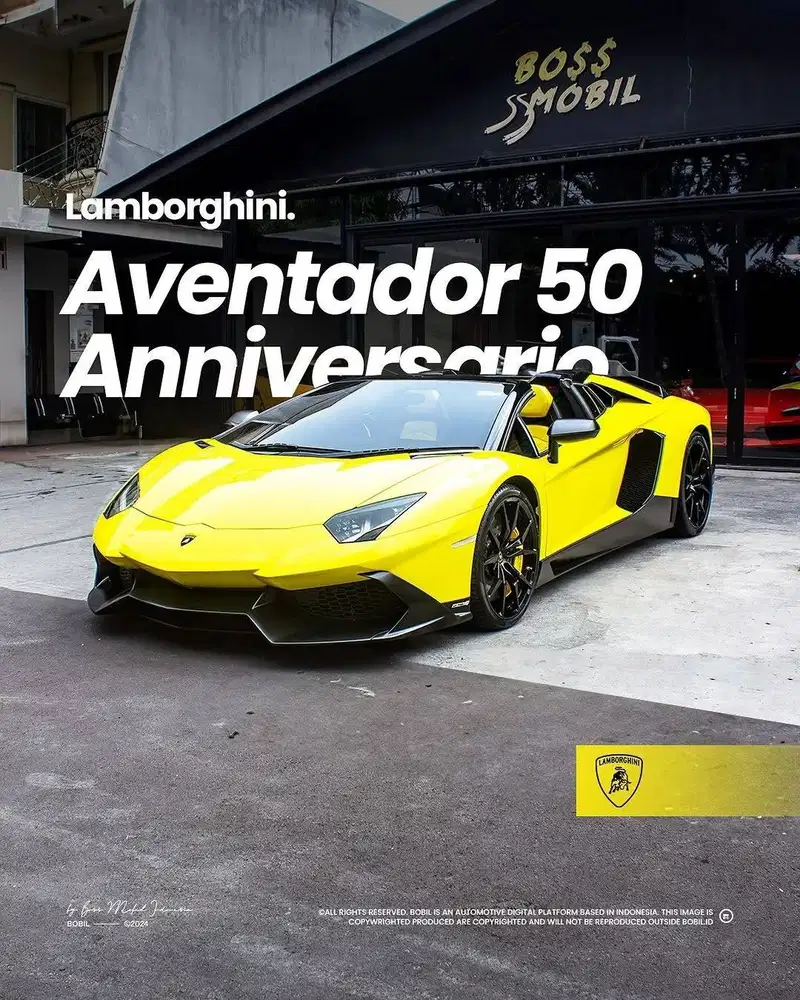 2014 Lamborghini Aventador LP 720-4 Roadster 50th Anniversario