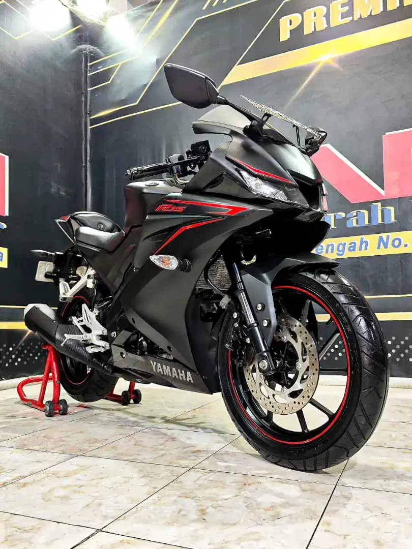 Yamaha All New R15 V3 VVA TH 2017 racing black Odo 7rb