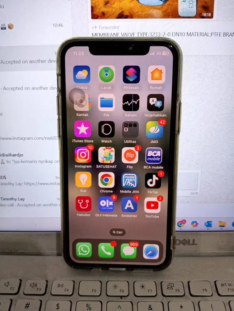 Iphone 11 pro grey 256GB