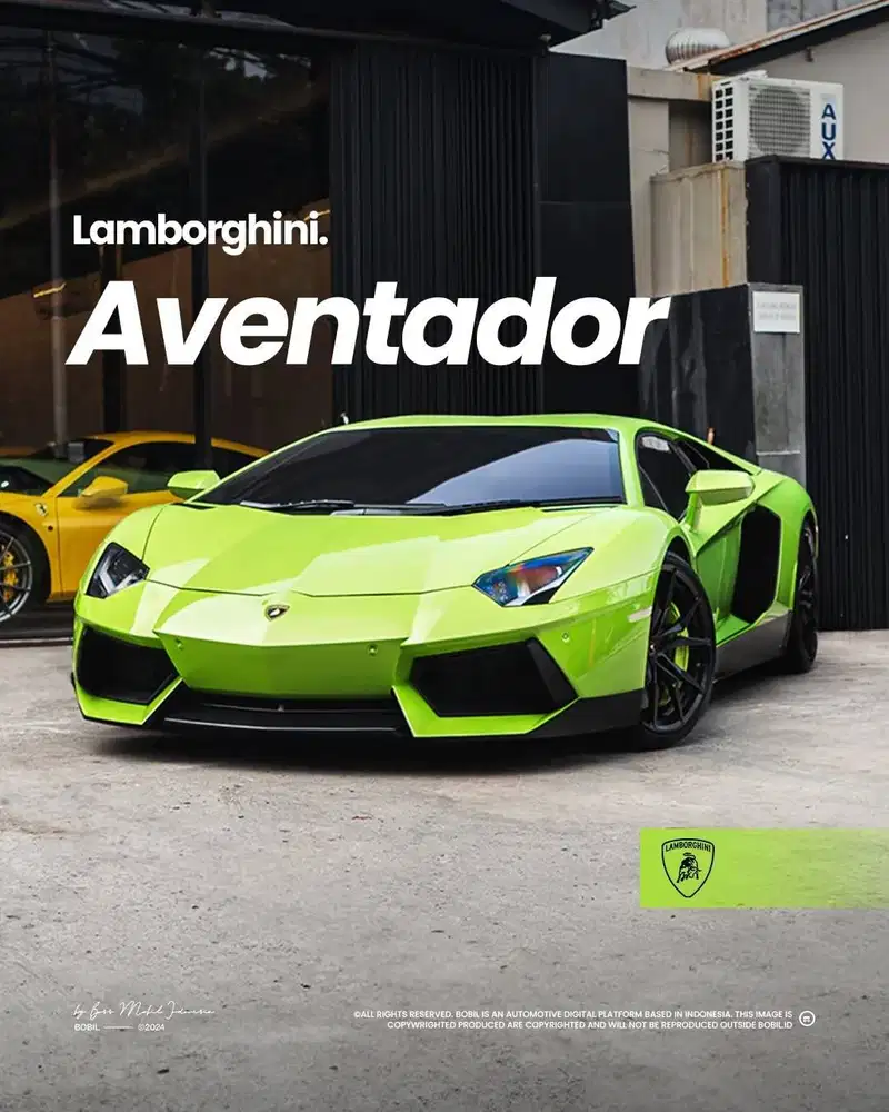 2013 Lamborghini Aventador Coupe Verde Itacha