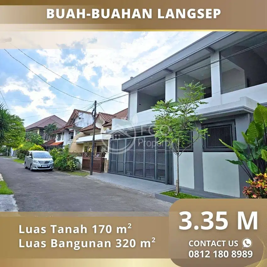 Rumah Baru Area Buah Buahan Langsep Buah-Buahan Malang Kota