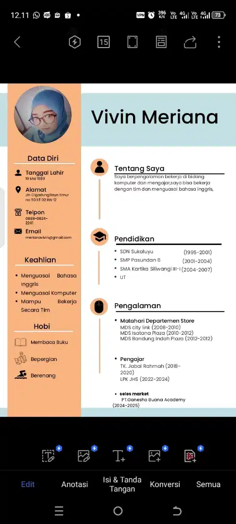Mencari pekerjaan