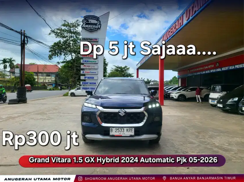 Dp5jt Grand Vitara 1.5 GX Hybrid 2024 Automatic Pjk05-2026
