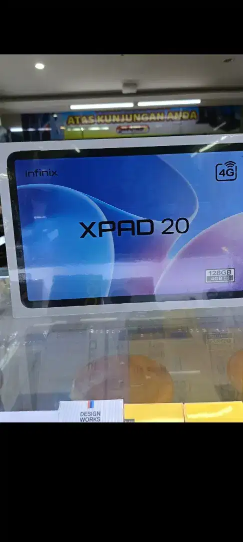 Tablet infinix XPAD 20 LTE 8/256 danrom128gb resmi