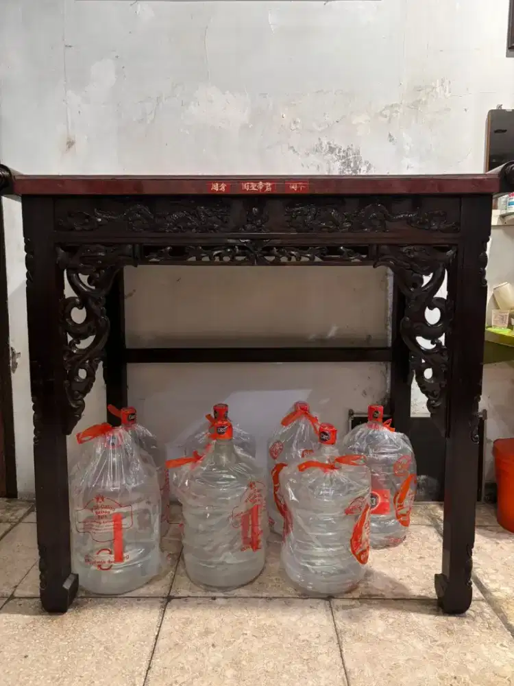 Dijual meja kayu jati antik