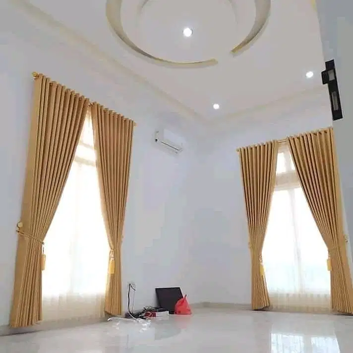 Pasang Gorden Blackout Pasang Skat Klinik Hordeng Pintu Gordyn Vitrase