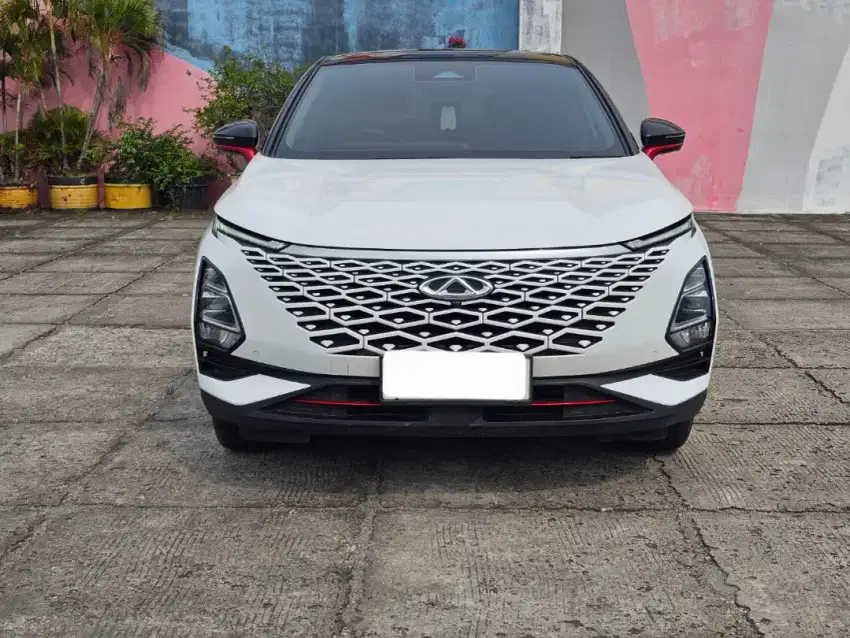 Km 5 rb chery omoda 5 rz lux at 2023 putih like new
